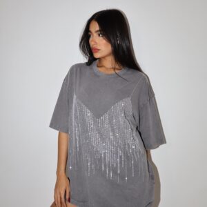 AMANDA SHIRT – GRAY